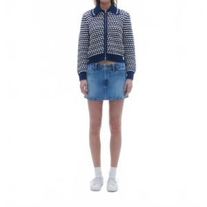 NEW GUEST IN RESIDENCE kirby long sleeve collared jacket in midnight combo